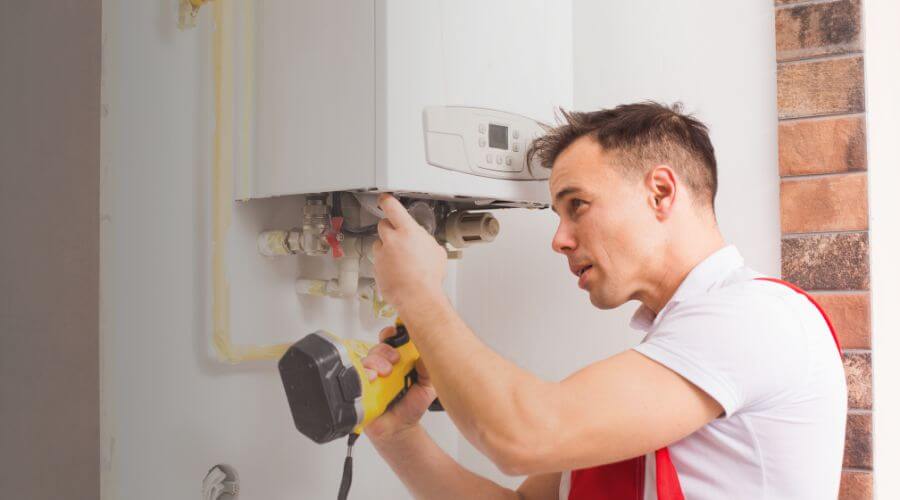 Professional clogged toilet repair in Advance, MO